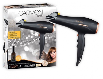 Photo of Carmen 5168 Keratin Pro Escentual Hair Dryer with Argan Oil 2200W Black