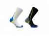 Vitalsox Performance Crew 2 Pack Compression Socks - Black & White Photo