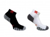 Vitalsox Court Sport Low-Cut 2 Pack Compression Socks - Black & White Photo
