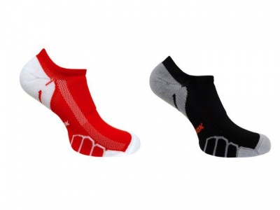 Photo of Vitalsox Running Ghost Lw 2 Pack Compression Socks - Red & Black