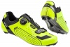 Louis Garneau Unisex Carbon Cycling Shoes - Fluorescent Yellow & Black Photo