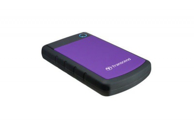 Photo of Transcend 4TB Rugged USB 3.0 2.5" Hard Drive - Purple