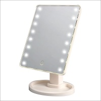 Fleek 360 Degree Magic Touch LED Make Up Mirror White