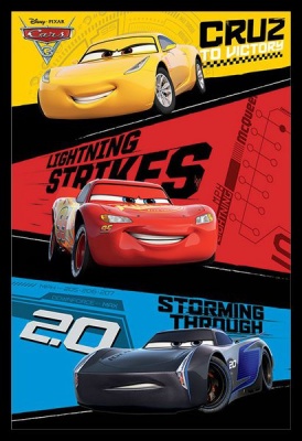Photo of Disney Cars - Trio Poster with Black Frame