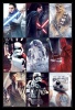 Star Wars The Last Jedi - Characters Poster with Black Frame Photo