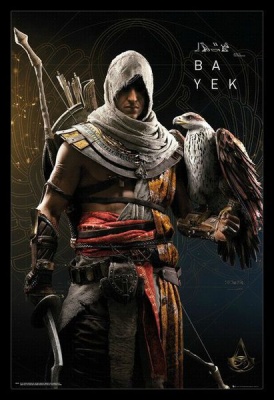 Photo of Assassins Creed Origins - Bayek Poster with Black Frame
