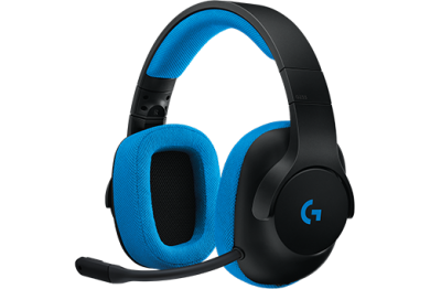Photo of Logitech G233 Gaming Headset - Black with Blue