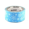 Glooit Blue Snowflake Duct Tape - Box of 12 Photo