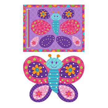 Stephen Joseph Lacing Card Puzzle Butterfly