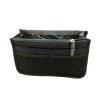Flying Birds Multifunction Makeup Handbag - Black Photo