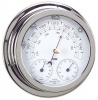 ANVI 32.0470 3-in-1 Barometer - Polished Brass & Chromed Photo