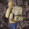 Tactical Backpack with 3 Molle Bags - CP Photo