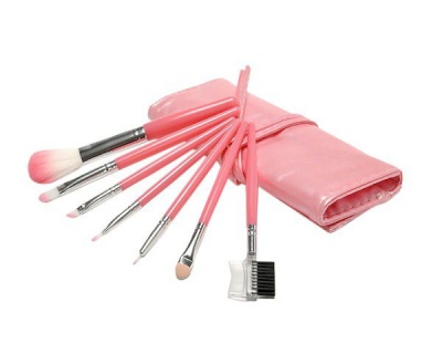 Photo of Travel Makeup Brush Set with Case - 7 Piece