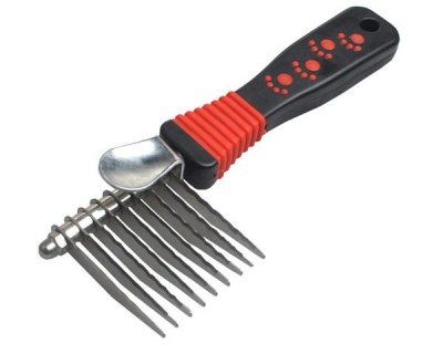 Photo of Long Blade Dematting Comb with Safety Edges