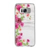 Samsung Hey Casey! White Washed Mock Wood & Roses Phone Case for S8 Photo