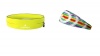 TheGoodSport Unisex 2 Piece Belt Set - Yellow & Spectral Cyclone Design Photo