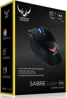 Photo of Corsair Gaming Sabre RGB Optical Gaming Mouse