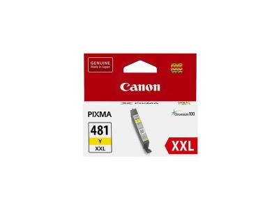 Photo of Canon CLI-481Y XXL Yellow Ink Cartridge