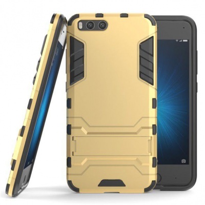 Photo of 2-in-1 Hybrid Dual Shockproof Stand Case for Xiaomi Mi 6 - Gold