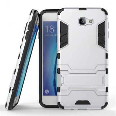 Photo of Samsung 2" 1 Shockproof Stand Case for J7 Prime - Silver
