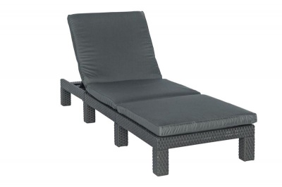 Photo of Seagull - Deluxe PE Rattan Lounger KD