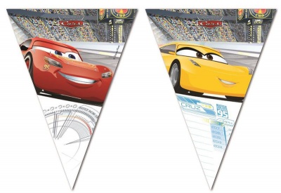 Photo of Disney Pixar Cars 3 Cars 3 Triangle Flag Banner