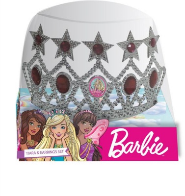 Photo of Barbie Tiara With Earring In PVC Box