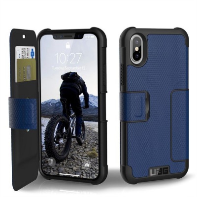 Photo of Apple UAG Metropolis Case for iPhone XS/X - Cobalt/Black