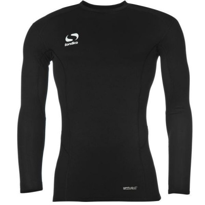 Photo of Sondico Men's Base Core Long Sleeve Base Layer - Black