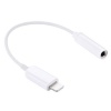 Raz Tech Apple iPhone 7/7 Plus Lightning to 3.5 mm Jack Aux Audio Cable - White Photo