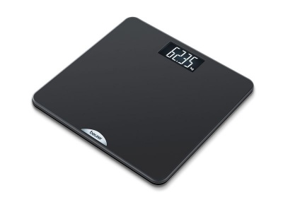 Photo of Beurer Personal Bathroom Scale: LCD Display - 180kg - Elegant Black PS 240