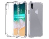 Shockproof Slim Fit Protective Case with Transparent Soft Back for iPhone X Photo