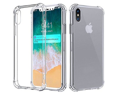 Photo of Shockproof Slim Fit Protective Case with Transparent Soft Back for iPhone X