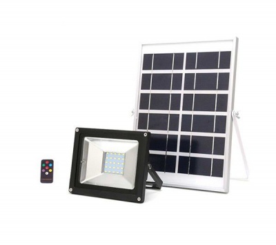 Photo of 10W Solar LED Floodlight with Remote Control