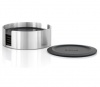 blomus 6 Piece Round Lareto Coaster Set Photo