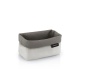 blomus Ara Medium Reversable Storage Basket - Sand-Taupe Photo