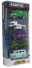 Teamsterz Five Pack 1.64 Scale 5 Pack - Garbage Truck with 4 Other Vehicles Photo