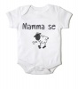Just Kidding Junior "Mamma se Skapie" Short Sleeve Onesie - White Photo
