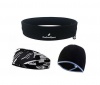 TheGoodSport Ladies Running Set - Black White & Blue Photo