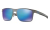 Oakley Holbrook Metal OO4123-07 Prizm Sapphire Polarized Photo