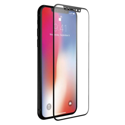 Photo of Just Mobile Xkin 3D Tempered Glass for iPhone X - Black