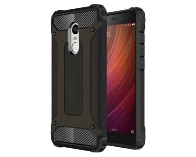 Photo of Shockproof Protective Armor Case for Xiaomi Redmi Note 4 & Note 4X - Black