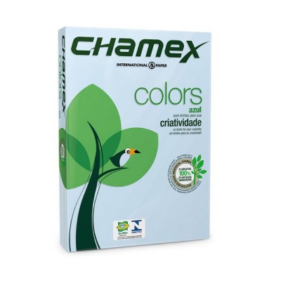 Photo of Chamex : A4 Tinted Colour Paper - Blue - Ream