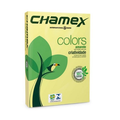 Photo of Chamex : A4 Tinted Colour Paper - Yellow - Ream