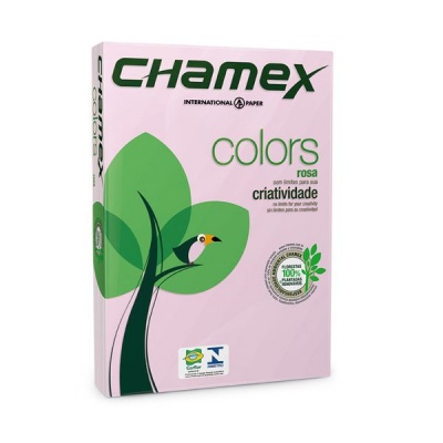 Photo of Chamex : A4 Tinted Colour Paper Ream - Pink