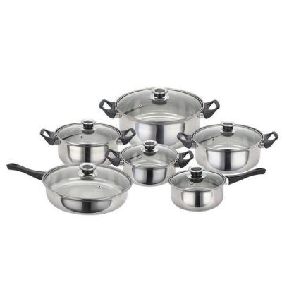 Photo of Stainless Steel 12 Piece Cookware Pot set
