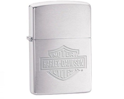 Photo of Zippo Lighter Harley Logo Etched