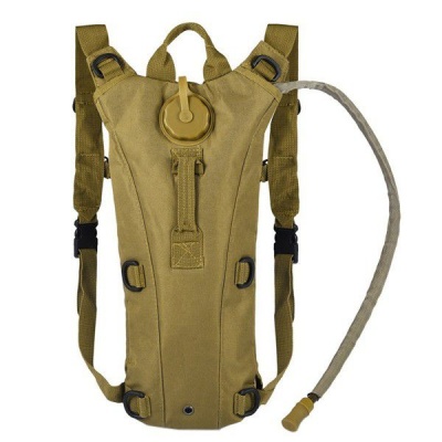 Photo of Hydration Pack with 2.5L Water Bladder - Tan