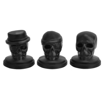 Photo of ALTA Silicone Skull Ice Moulds with Plastic Stand - Set of 3