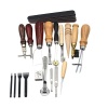 18" 1 Handmade Leather DIY Tool Set Sewing Craft Tool Set Photo
